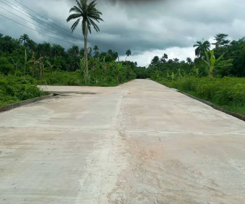 Completion of 500m Asphalt Road at Enito 2 Community