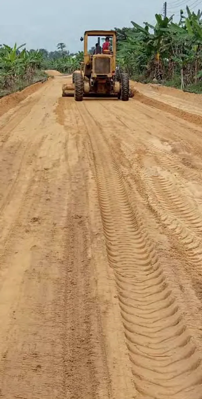 Completion of 500m Asphalt Road at Enito 2 Community
